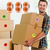 500Pcs Paper Adhesive Label Stickers STIC-WH20010-25F-6
