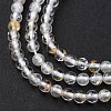 Natural White Topaz Beads Strands LS-G-RM2025-B04-3mm-4