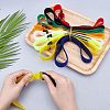 SUPERFINDING 16Pcs 8 Color Reusable Nylon Cable Ties FIND-FH0002-20-3