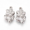 Tarnish Resistant 201 Stainless Steel Pendants STAS-O118-13P-1