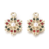 Golden Plated Alloy Charms LS-X-PALLOY-L228-013G-1