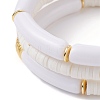 Chunky Tube Beads Bracelets Set BJEW-JB07224-4