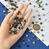 600PCS 6Colors Iron Bead Caps IFIN-YW0003-06-5