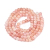 Baking Paint Crackle Glass Beads Strands GLAA-Q106-03A-09-2