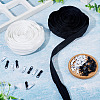 2 Bags 2 Colors Nylon Closed-end Zipper DIY-TA0014-72B-8