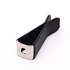 Magnetic Ferromanganese Iron & Plastic Clip AJEW-WH0188-68-1