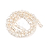 Natural Cultured Freshwater Pearl Beads Strands PEAR-P064-19D-04A-3