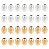 60Pcs 2 Colors Brass Beads KK-AR0002-82-1
