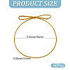 50Pcs Rubber Band Cable Ties for Gift Box DIY-CY0002-97A-2