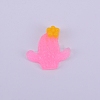 Transparent Resin Cabochon RESI-WH0009-35-1