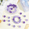 45Pcs 3 Colors Resin Rhinestone Bubblegum Ball Beads RESI-ME0001-38-4