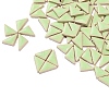 Triangle Porcelain Cabochons PW-WGD1E7C-13-1