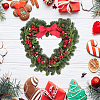 2Pcs Iron Wreath Frames DIY-CP0013-24A-3