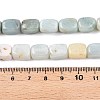 Natural Flower Amazonite Beads Strands G-T138-89-5