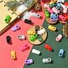 60Pcs 12 Colors Opaque Resin Cabochons RESI-CJ0004-81-5