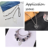 16Pcs 4 Style 201 Stainless Steel Pendants STAS-DC0001-63-7