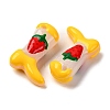 Baking Paint Glass Enamel Beads BLOW-D300-01K-2