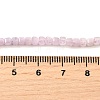 Natural Kunzite Beads Strands G-Q044-A01-3x3mm-5