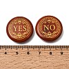 Engraved Natural Red Jasper Decision Stones GG-CBA6D08-C08-3
