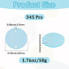 50G Ornament Accessories PVC Paillette/Sequins Pendants PVC-CY0001-01A-2