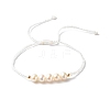 Adjustable Nylon Thread Cord Bracelets Sets for Mom & Daughter BJEW-JB06528-01-4
