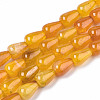 Natural Crackle Agate Beads Strands G-S359-243A-1
