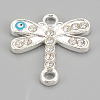 Alloy Rhinestone Links connectors ALRI-S170-11S-1
