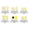 200Pcs 6 Styles Transparent & Opaque Acrylic Beads TACR-FS0001-54G-4
