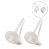 Hypoallergenic Bioceramics Zirconia Ceramic Stud Earring Findings FIND-Z007-01D-02-1