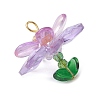 Glass & Acrylic Pendantns PALLOY-MZ01163-01-3