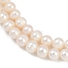 Natural Cultured Freshwater Pearl Beads Strands PEAR-I007-07Y-04A-4