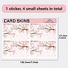 PVC Plastic Waterproof Card Stickers DIY-WH0432-061-2