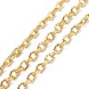 Brass Cable Chains CHC-D028-08G-1