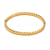 Ion Plating(IP) 304 Stainless Steel Hinged Bangles for Women BJEW-D048-11G-2