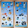 8 Sheets 8 Styles PVC Waterproof Wall Stickers DIY-WH0345-119-1