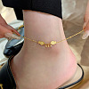 316L Surgical Stainless Steel Charm Anklets for Women FS-WG47470-19-1