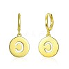 Brass Dangle Hoop Earrings EJEW-BB31946-6