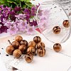 Round Wood Beads WOOD-PH0002-05-LF-2