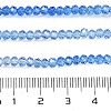 Transparent Painted Glass Beads Strands X-DGLA-A034-T1mm-A01-3