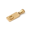 304 Stainless Steel Pendants STAS-Z120-03D-G-2