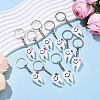 10Pcs Resin Keychain KEYC-YW00211-2