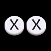 Opaque Acrylic European Beads AC-CBA3BDD-01X-1