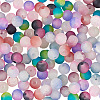 200Pcs 10 Colors Crackle Glass Beads Strands GLAA-TA0003-31C-4