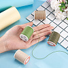4 Rolls 4 Colors Round Waxed Polyester Cord YC-TA0001-27B-5