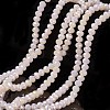 Electroplate Glass Beads Strands EGLA-A034-J2mm-T06-1