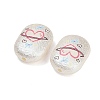 Textured Opaque Acrylic Beads AC-CBA36B6-09A-2