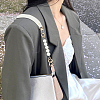 2Pcs 2 Style PU Leather & Round ABS Plastic Imitation Pearl Bag Straps Sets FIND-WR0009-23B-7