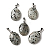 Natural Sesame Jasper Pendants G-Z055-03P-07-1