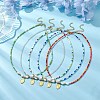 Natural Cultured Freshwater Pearl & Glass Beaded Necklaces NJEW-JN04997-2