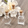 10Pcs 5 Styles Clear Glass Bottle for Bead Containers AJEW-YW0001-47-2